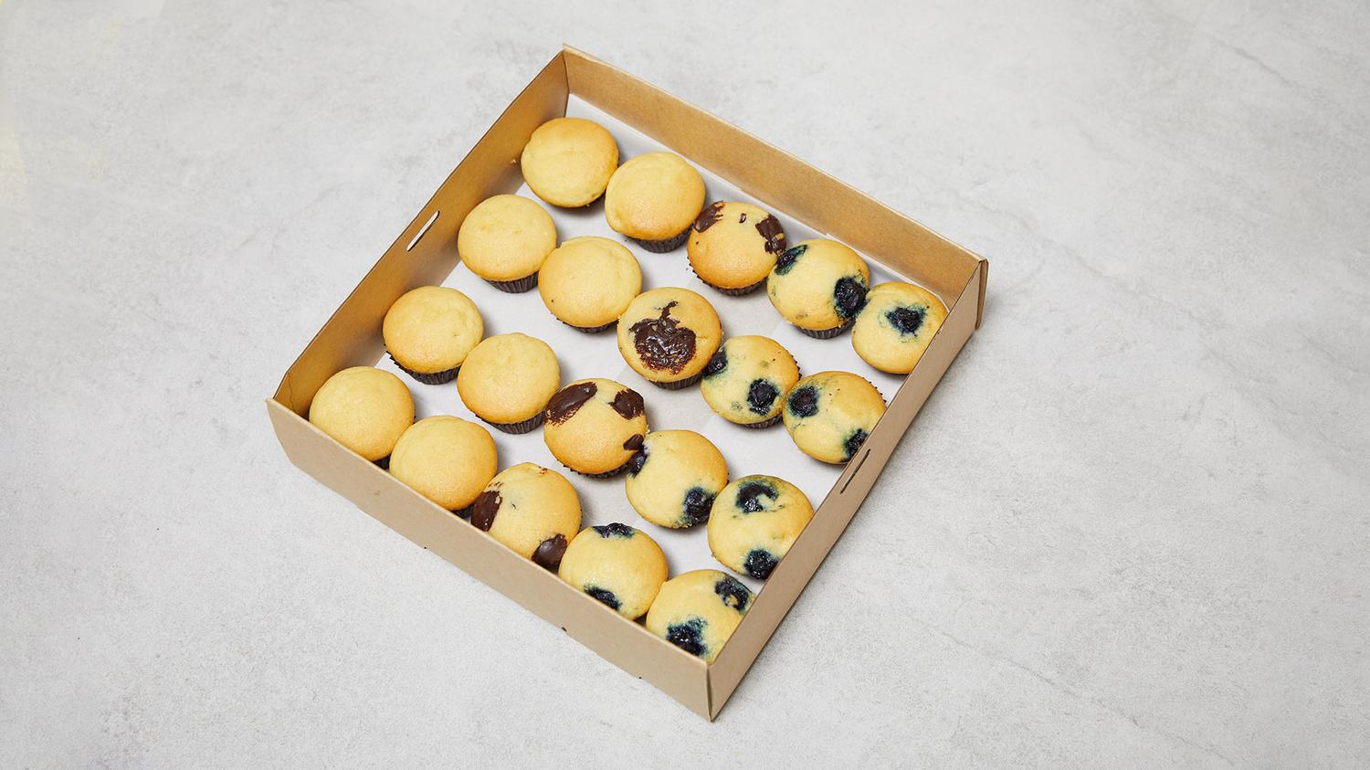 Mixed Mini Muffins (2 Pieces Per Serve)