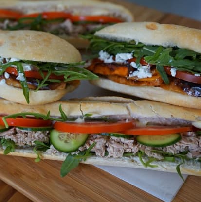 Assorted Gourmet Ciabatta Rolls