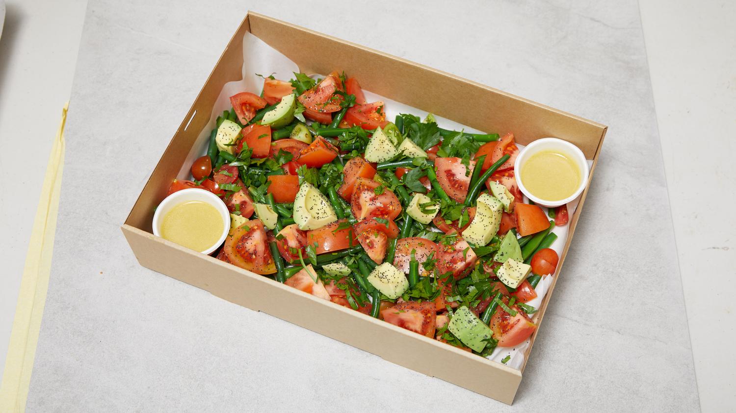 Bean and Avocado Sharing Box