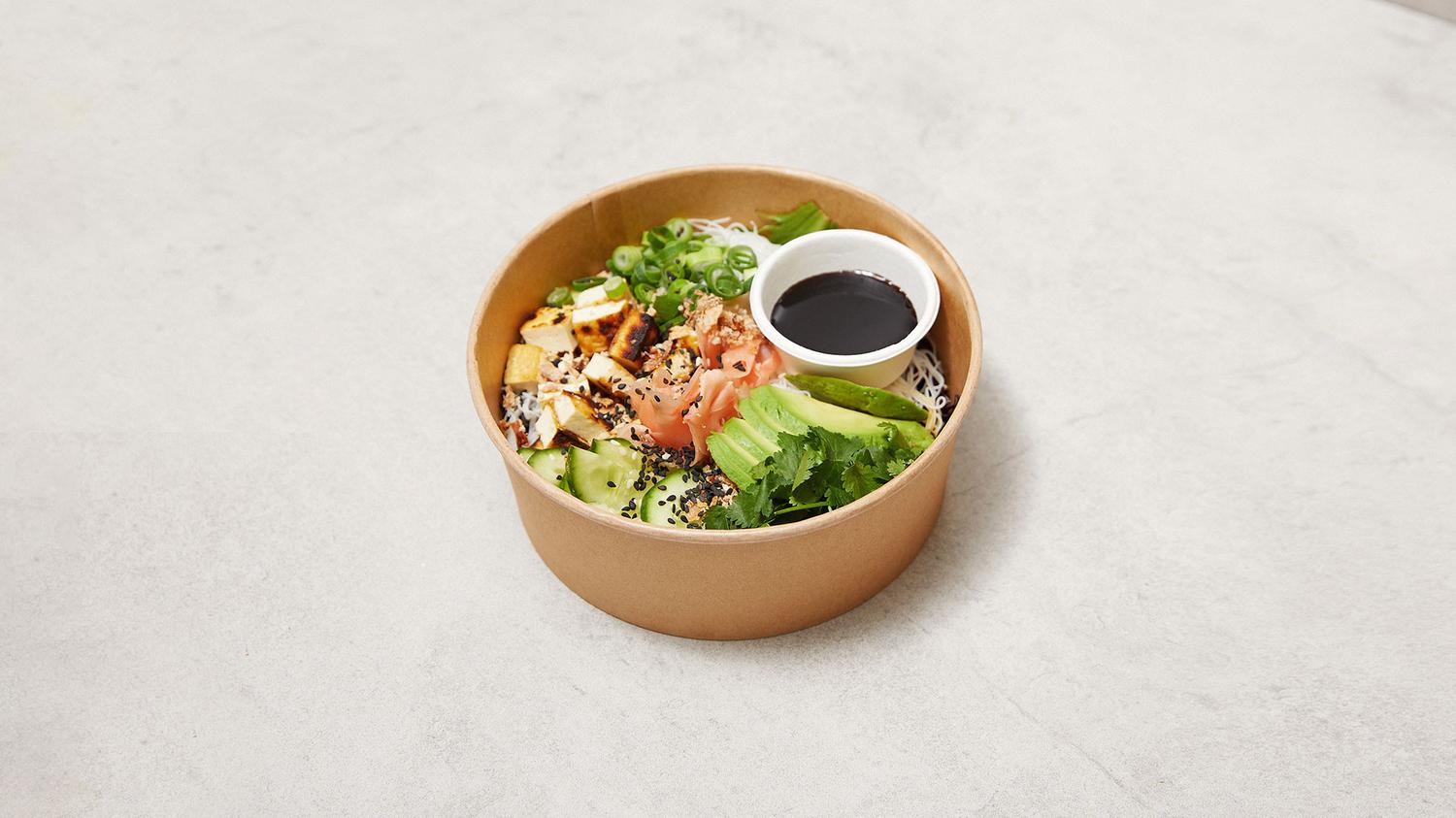 Marinated Tofu Individual Poke Bowl