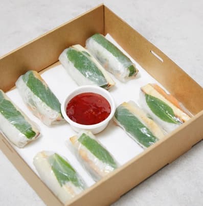 Avocado & Herb Rice Paper Rolls