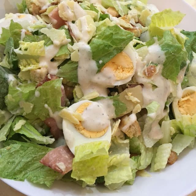 Traditional Caesar Salad Platter