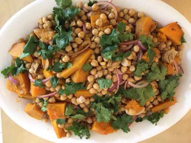 Chickpea and Pumpkin Salad (500ML Individual Box)