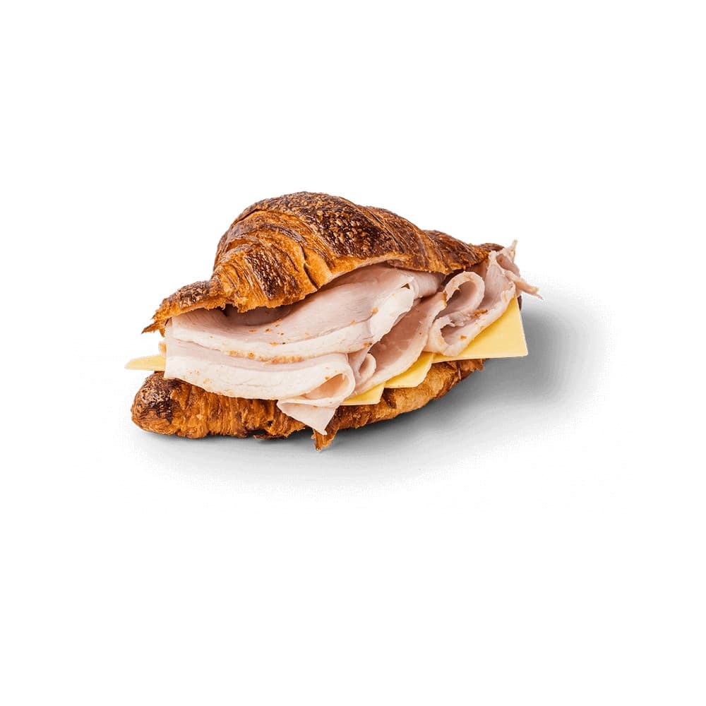 Ham and Cheese Breakfast Croissant