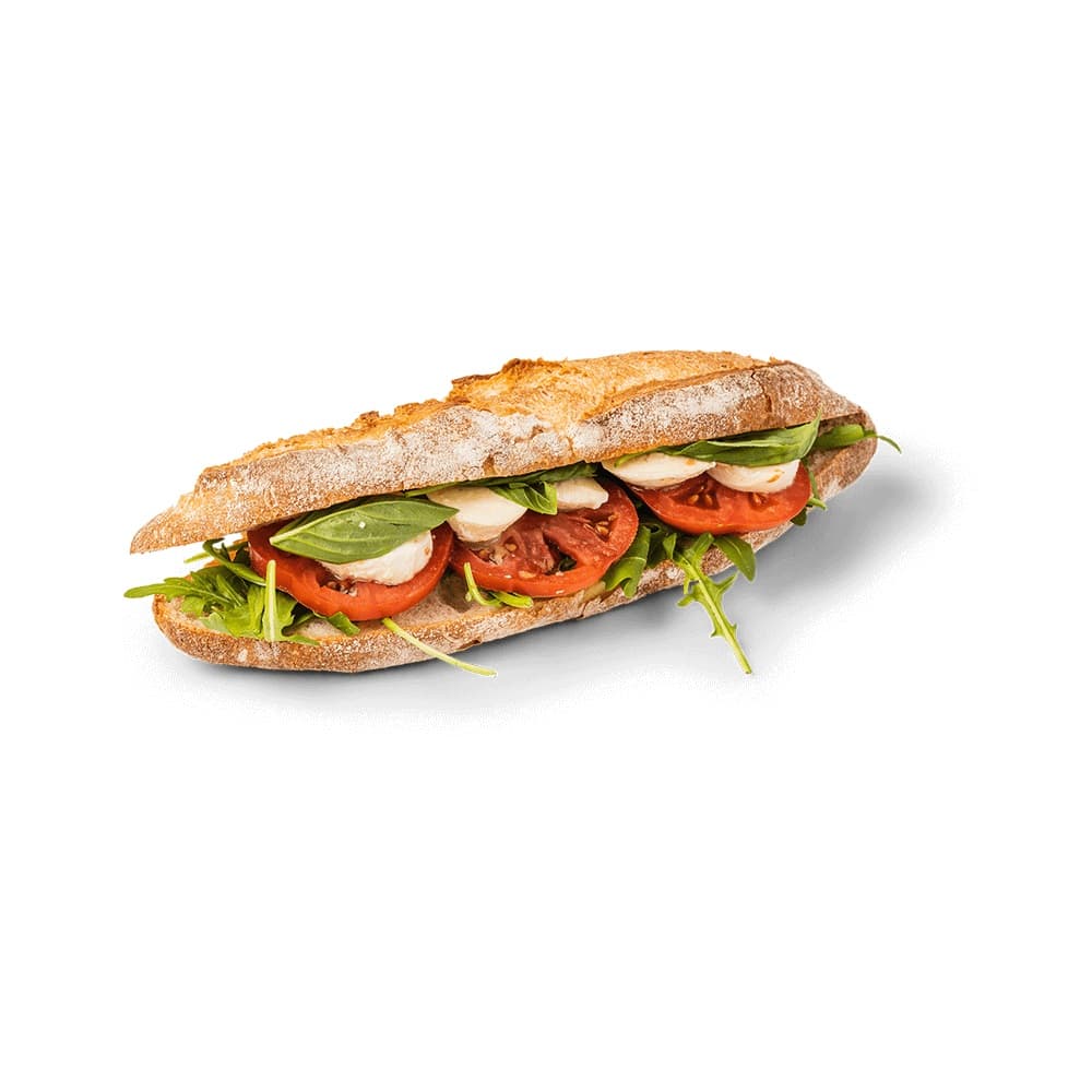 Char Grilled Provençale Vegetable Baguette