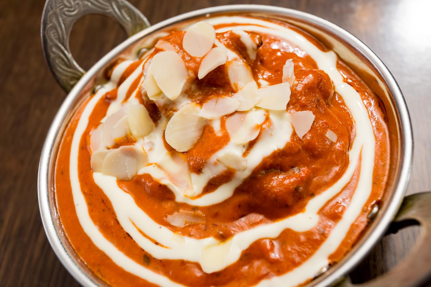 Butter Chicken and Rice Platter