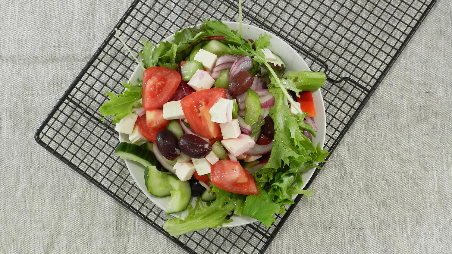 Traditional Greek Salad (Large Platter)