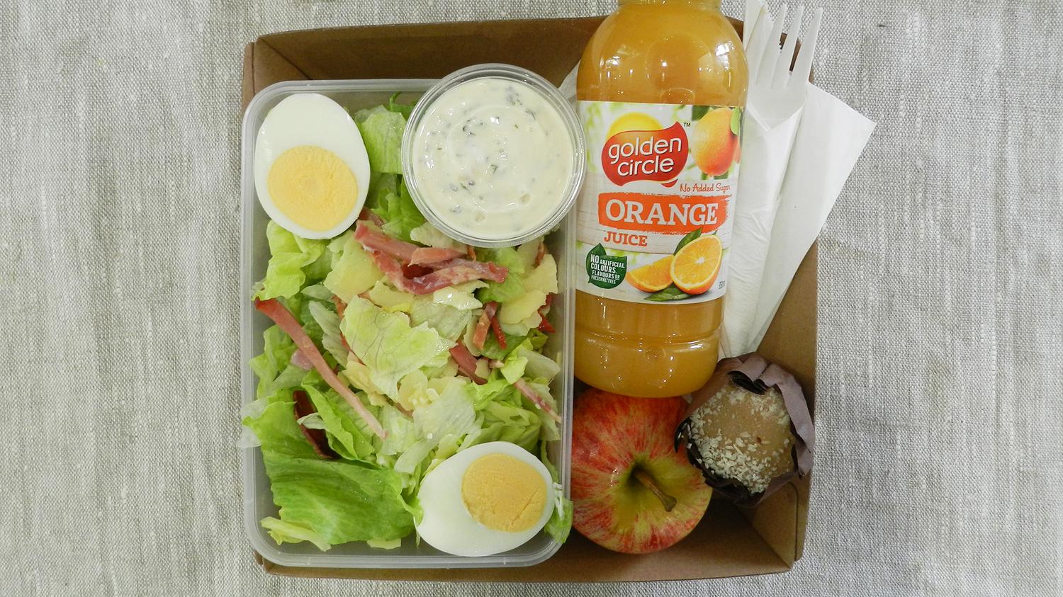 Chicken Caesar Salad Lunch Box