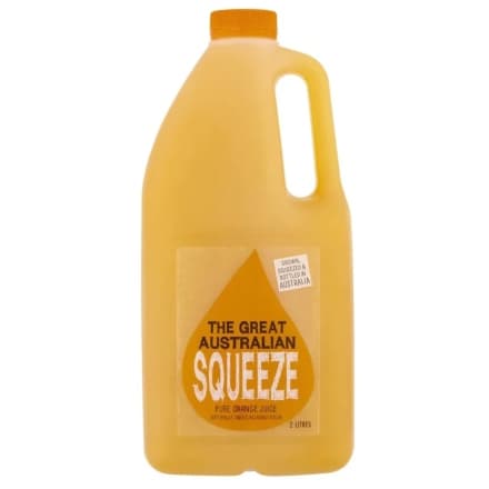 The Great Australian Squeeze Orange Juice
