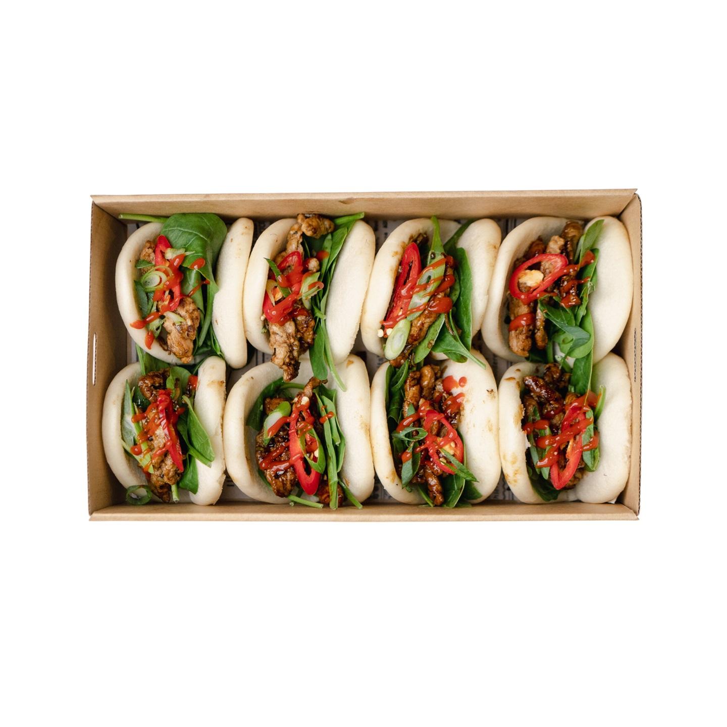 Teriyaki Chicken Bao Bun (Platter of 16)