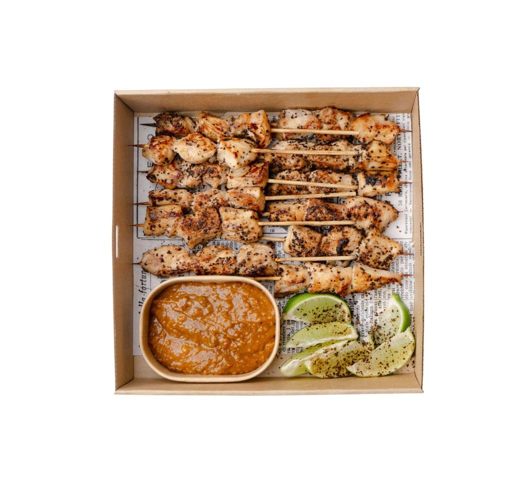 Ginger & Tamari Chicken Skewers (Platter of 12)