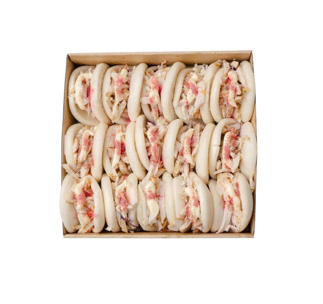 Lemon Myrtle & Chicken Boa Buns (Platter of 15)