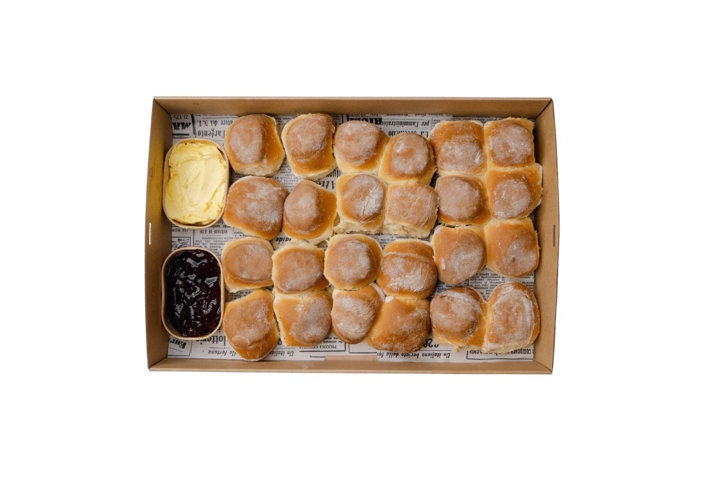 Wattleseed Mini Scones & Riberry Jam (Box of 24)