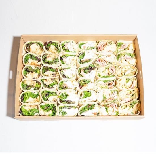 Breakfast Wraps Platter (Box of 12 pieces)