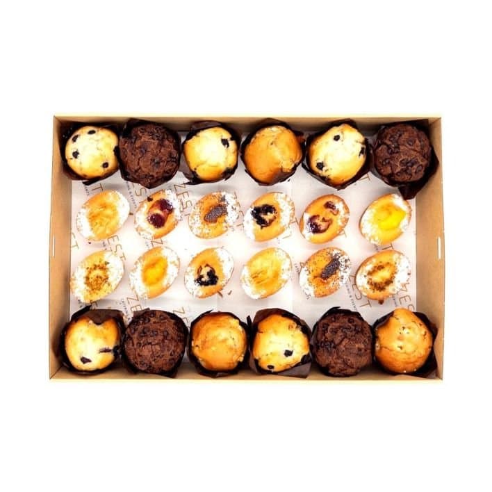 Friand & Mini Muffin Assortment (Box of 24)