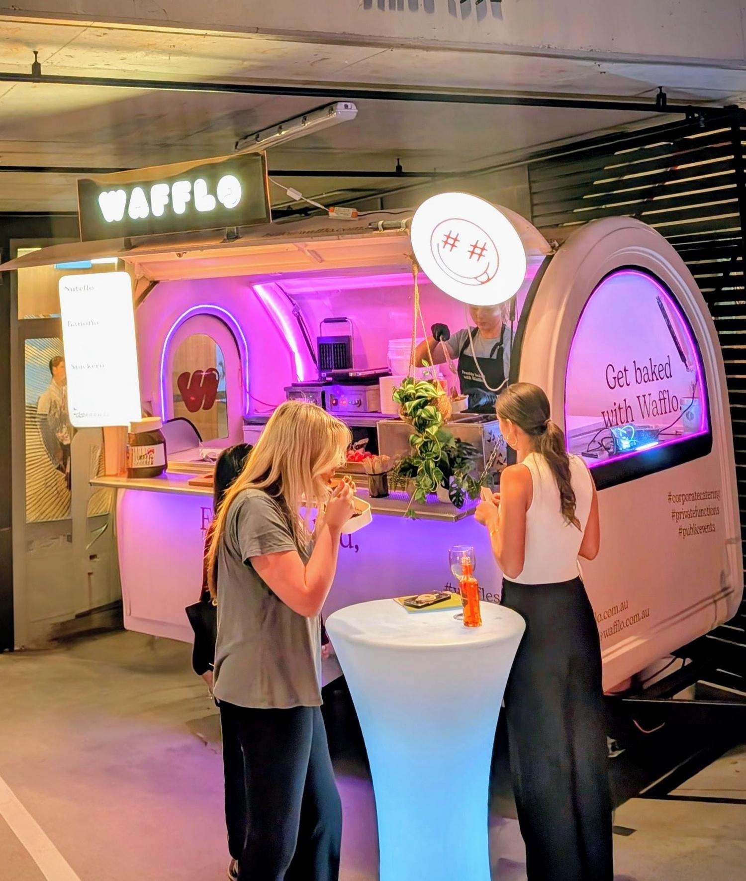 Marshmall’o Wafflo’s Pink Truck