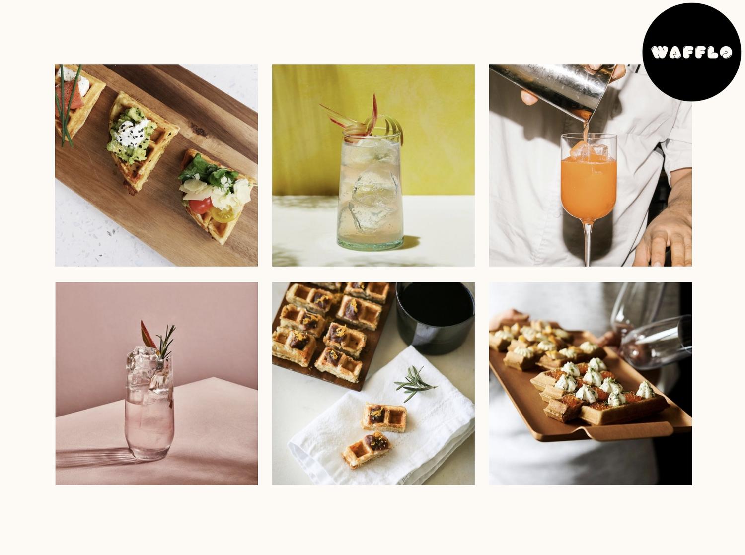 Waffle Canapé Collection 