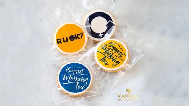 Shortbread Logo Cookies