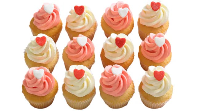 Vanilla Petite Cupcake (Box of 12)