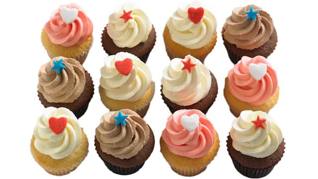 Assorted Petite Cupcake (Box of 12)