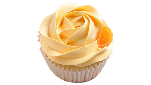 Orange and Mango Classic Cupcake