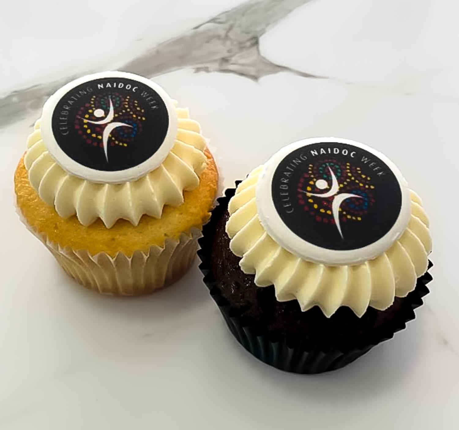 NAIDOC Regular Size Cupcakes 