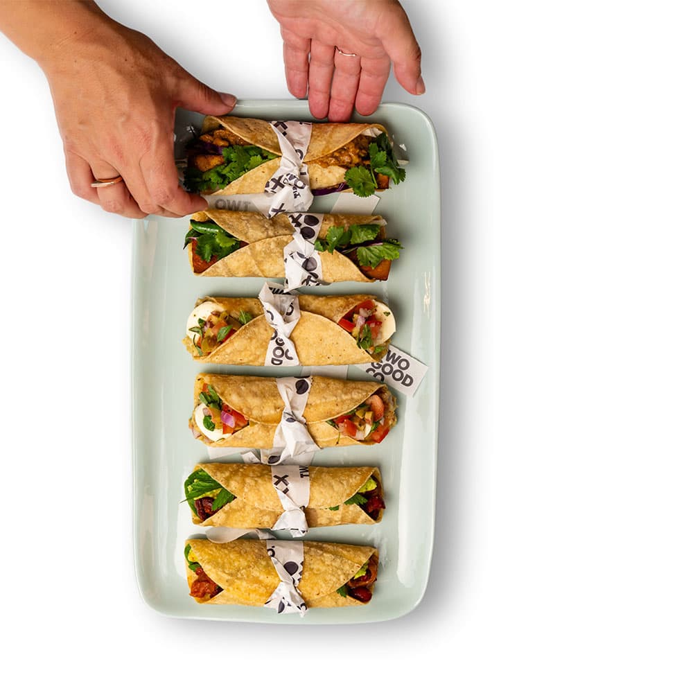 White Corn Tortilla Box (Regular)