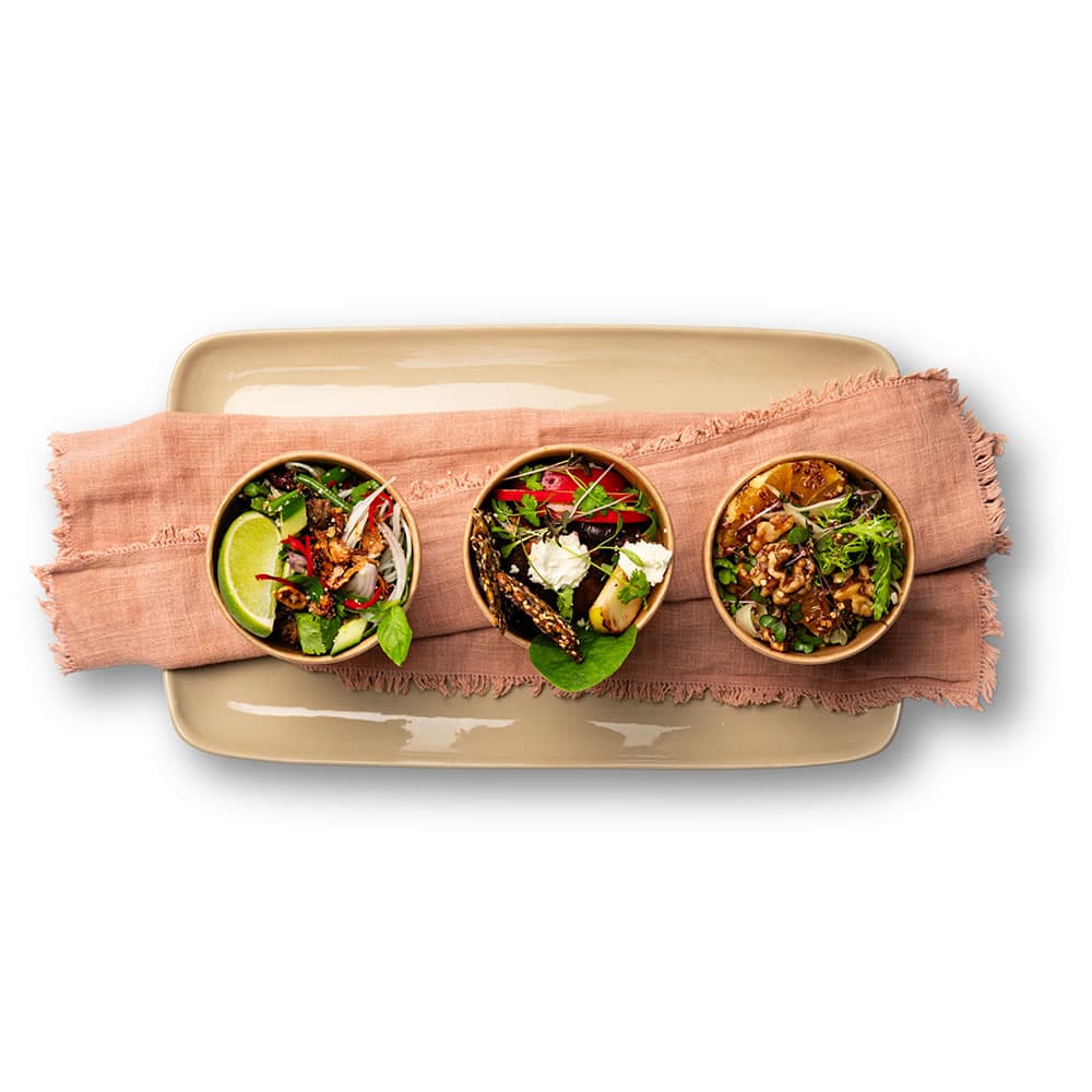 Individual Salad Bowl