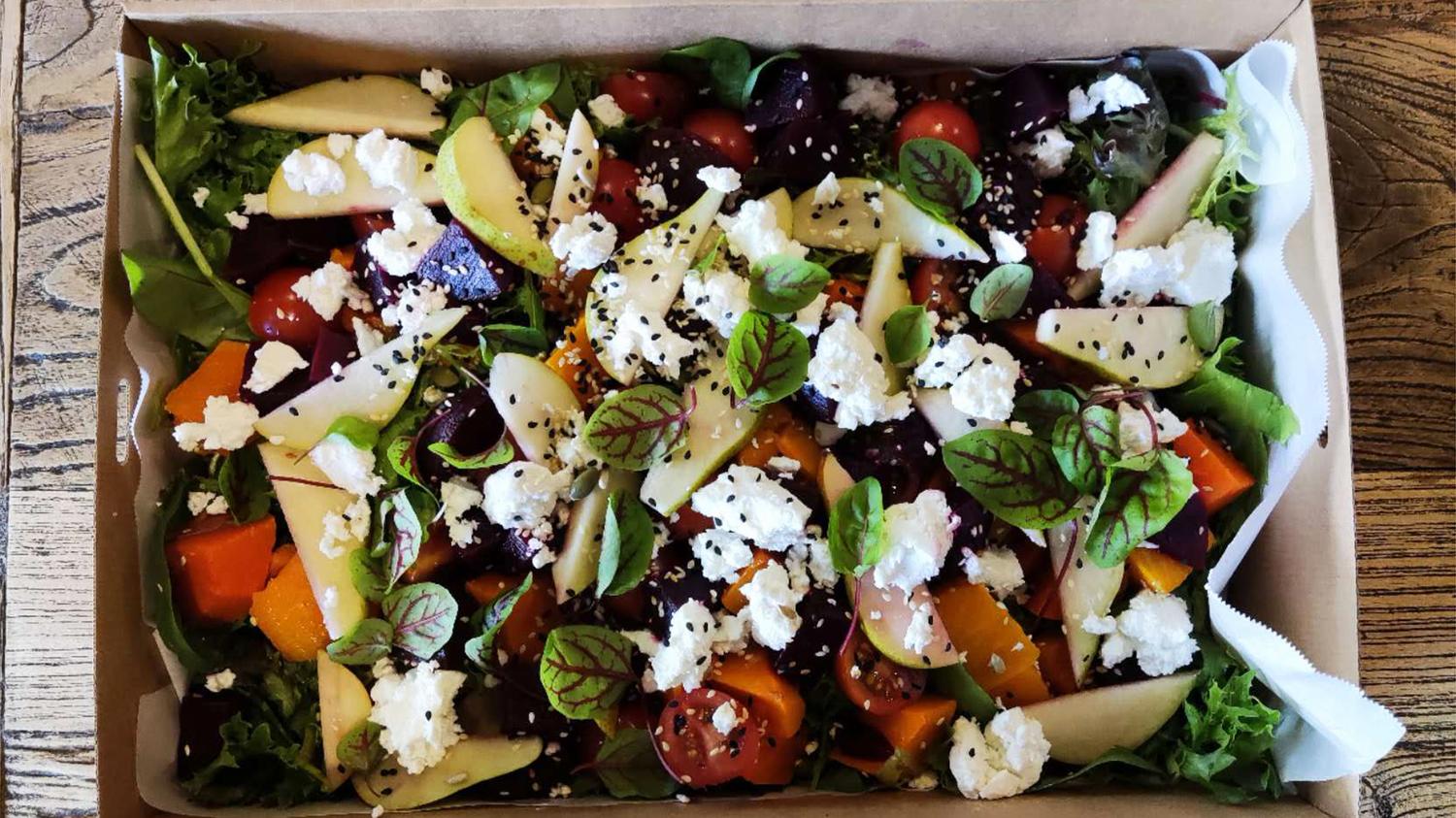 Goats Cheese & Pumpkin Salad (Large Platter for 8)