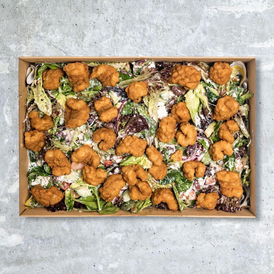 Salt and Pepper Squid Salad