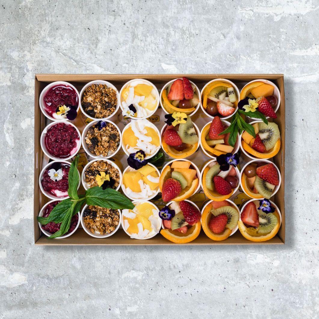 Fruit Cups and Yoghurts Box