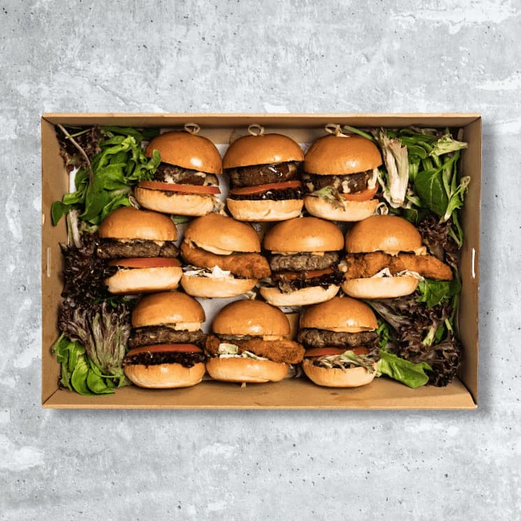 Mini Burger Platter (Large Size)
