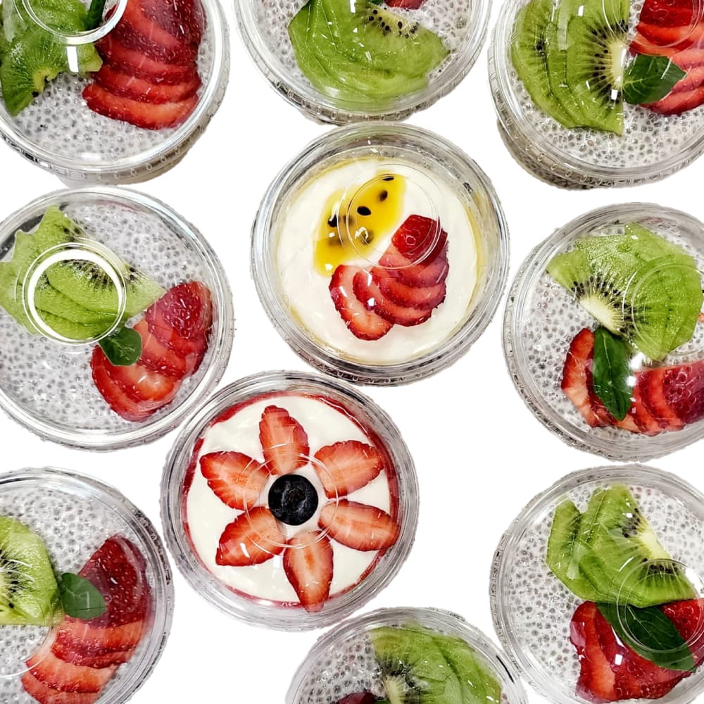 Yoghurt/Chia Seeds Cups (Individually Packaged)