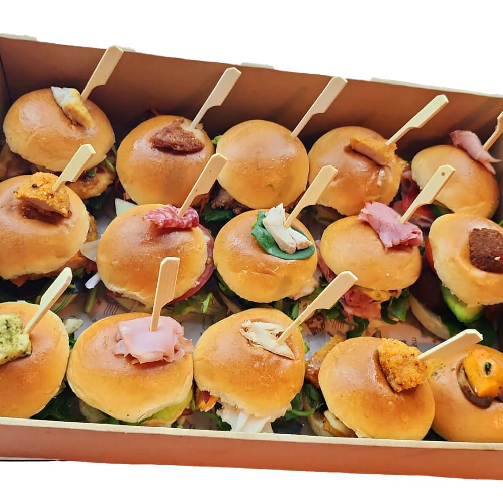 Vegetarian Brioche Slider