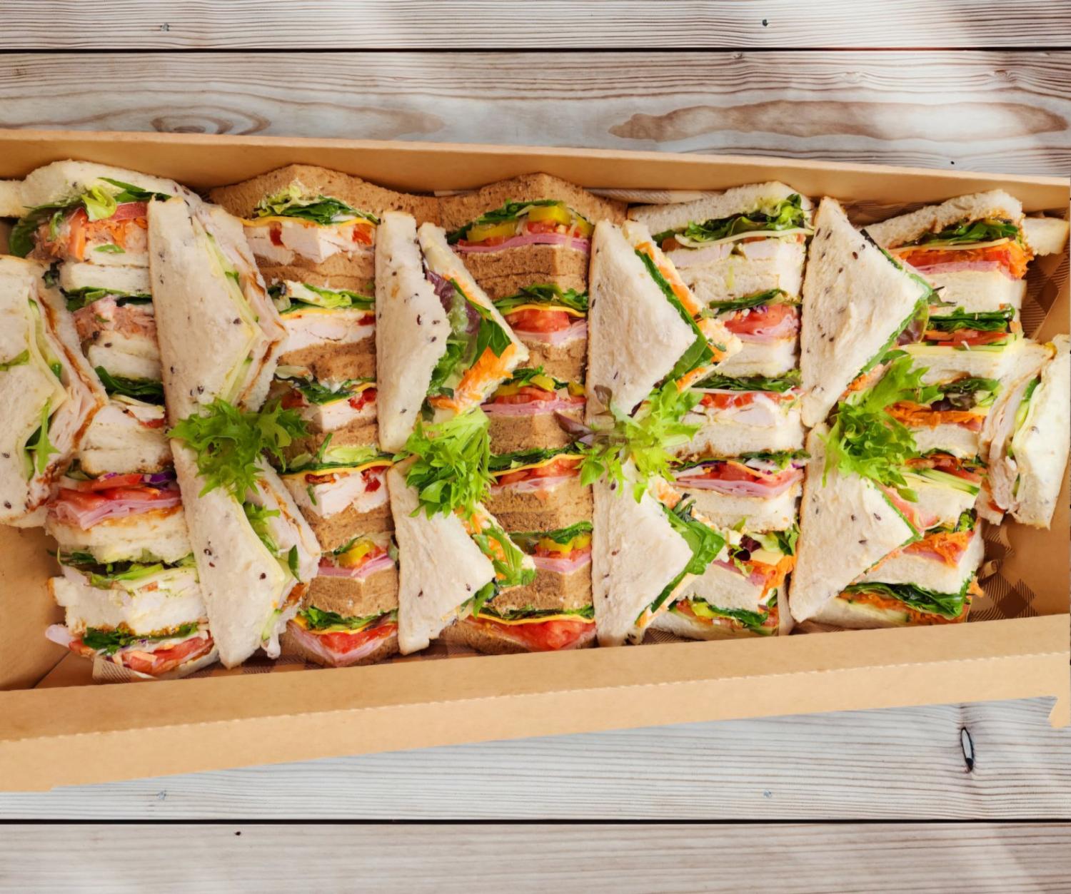 Light & Simple Triangle Point Sandwich