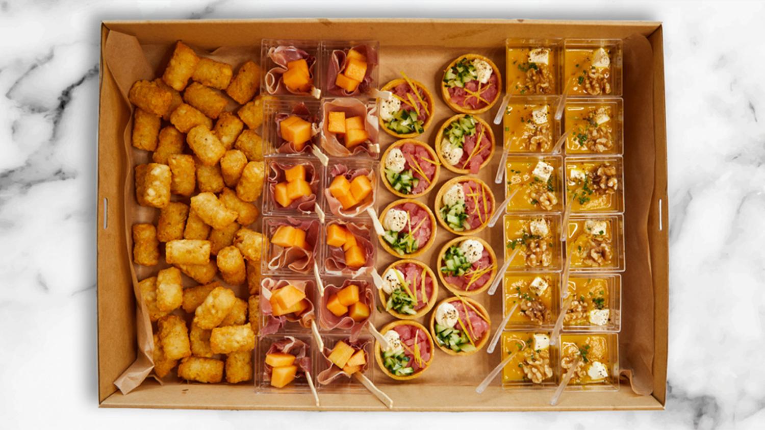 Canapé Riviera (Box of 80 Pieces)