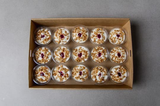 Muesli and Yoghurt Pot Box (Medium)