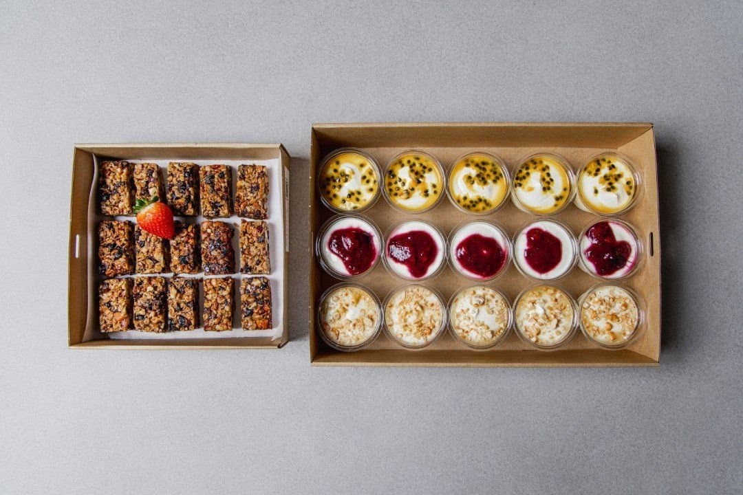 Yoghurt Pot & Muesli Bar Box (30pcs)