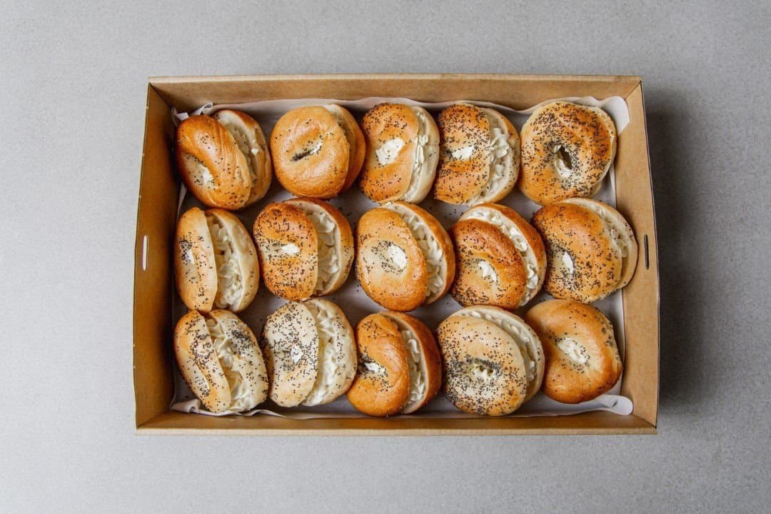 Cream Cheese Cocktail Bagel Box (15pcs)