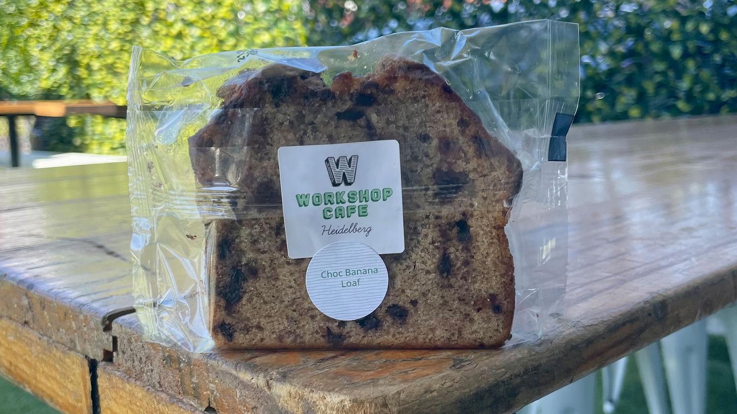 Choc Chip Banana Bread Slice (100g)