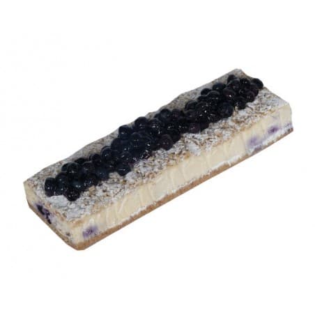 Blueberry Ricotta Crumble Log Cake