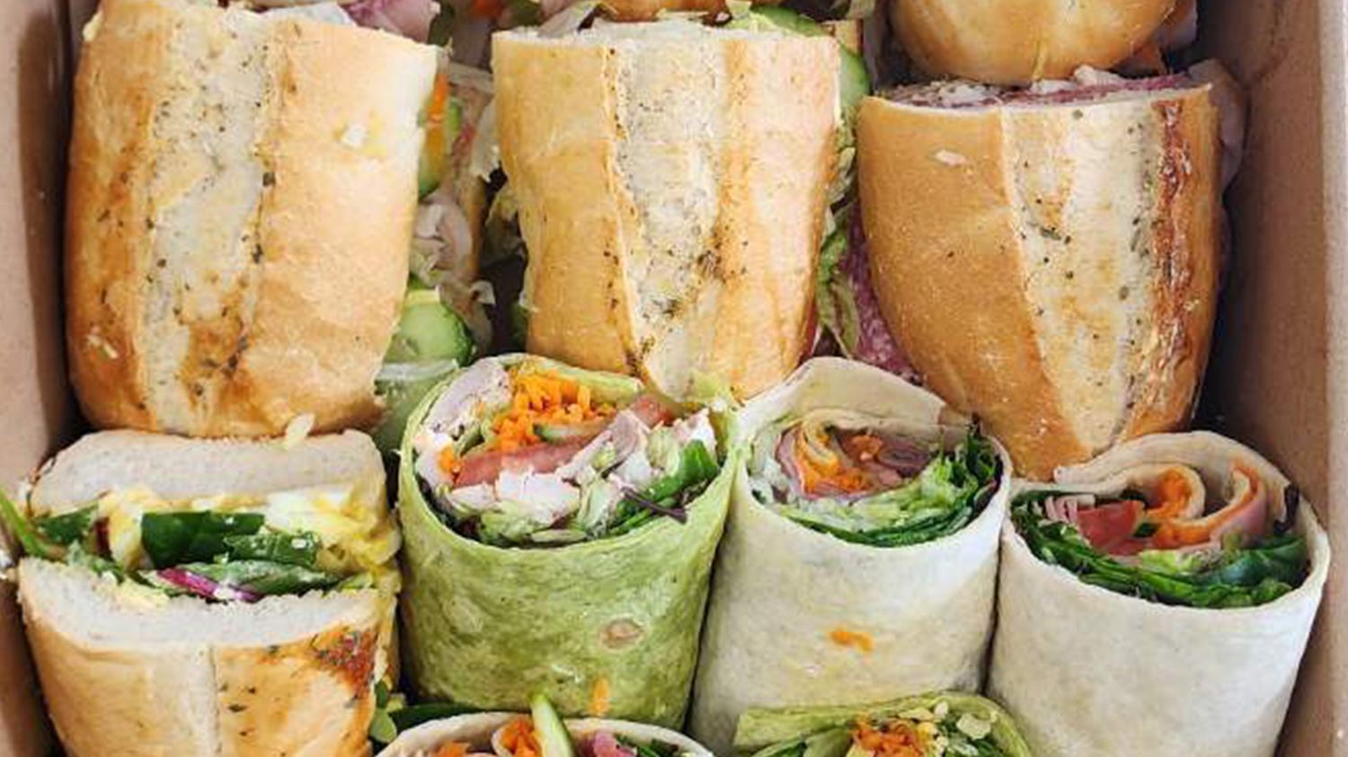 Rolls & Wraps (Platter of 20)