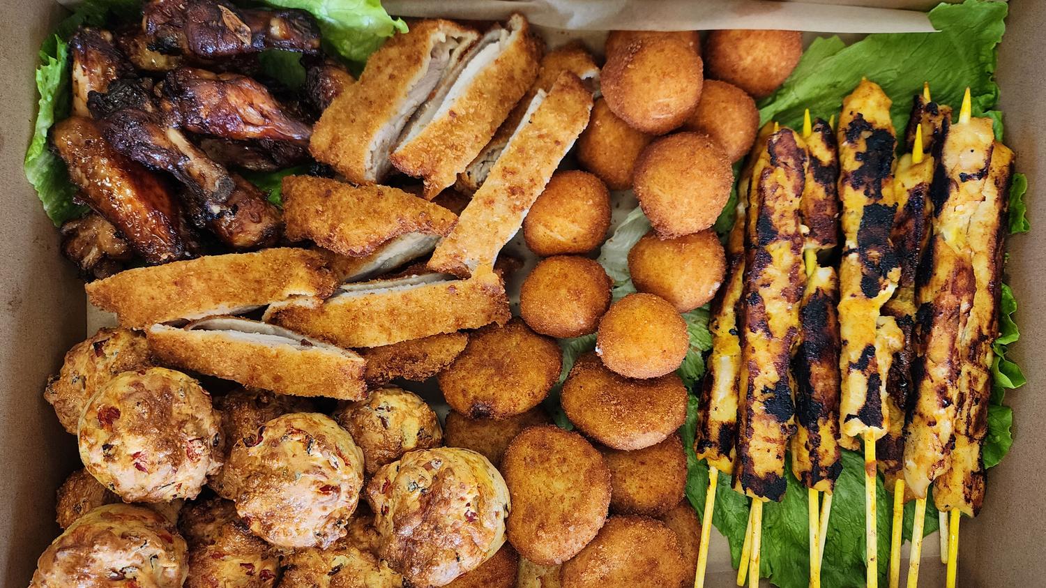 Hot Substantial Food (Platter of 60)