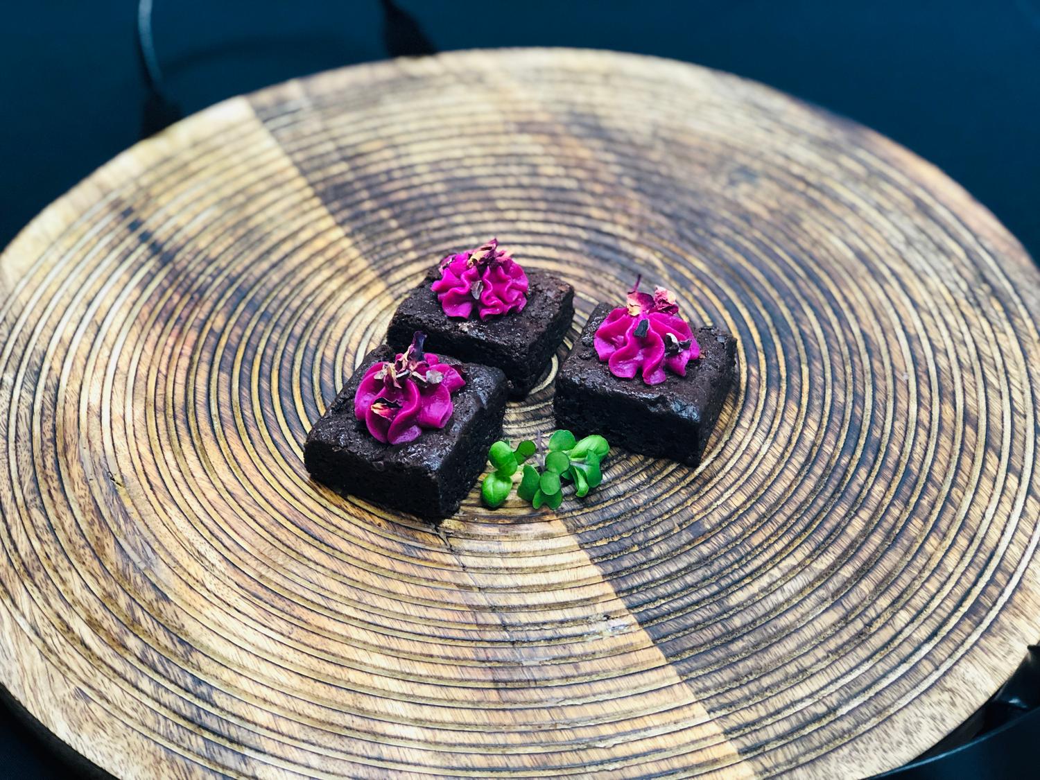 Beetroot and Cacao Slice