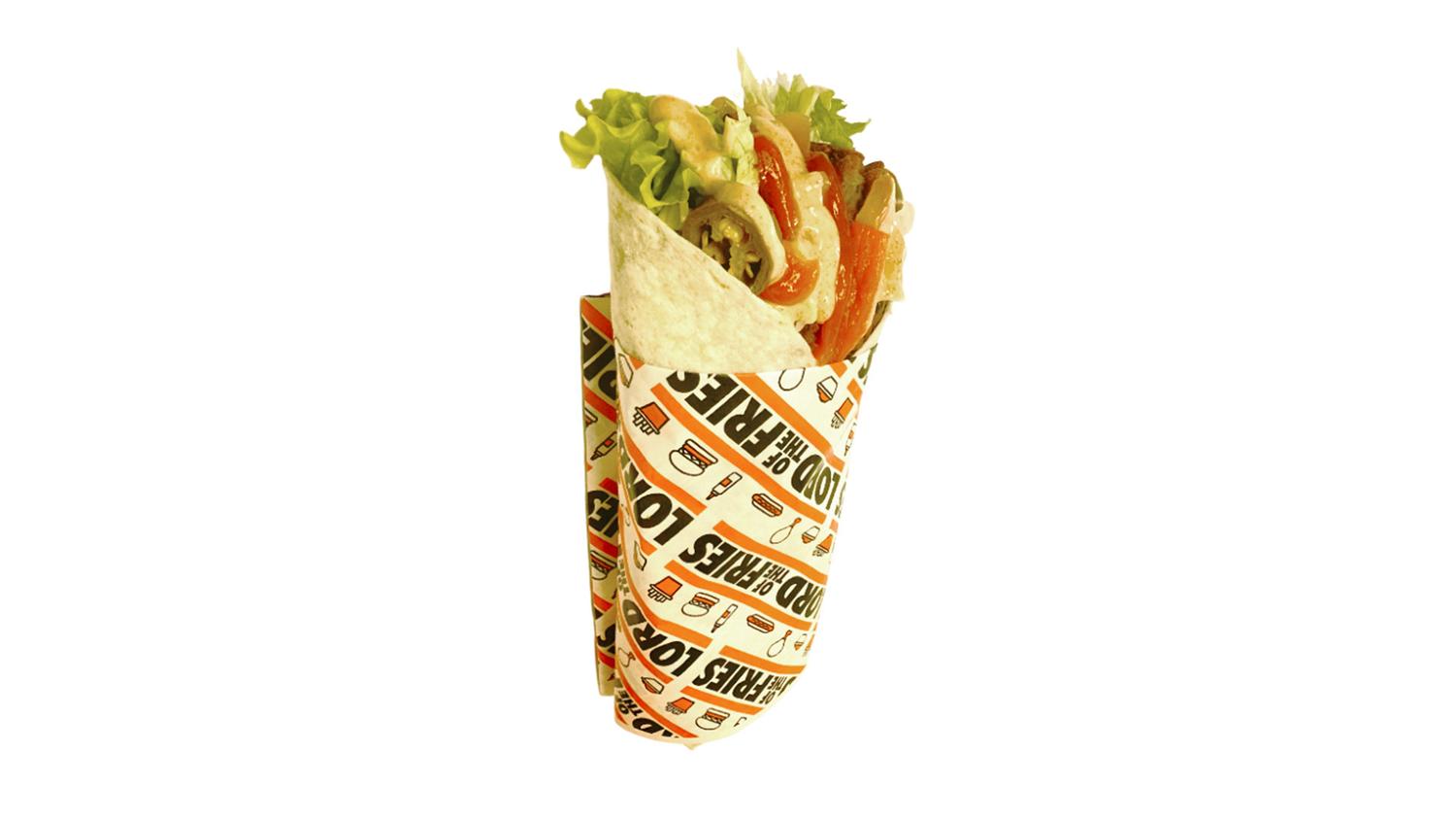 Wraps - Flaming Garden
