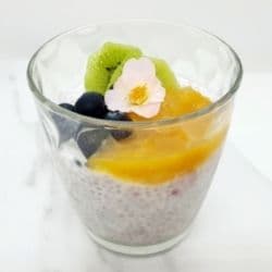 Mini Chia Pudding & Fruit Compote 