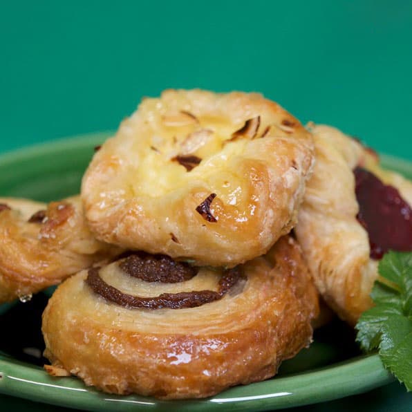 Glazed Danish Pastry