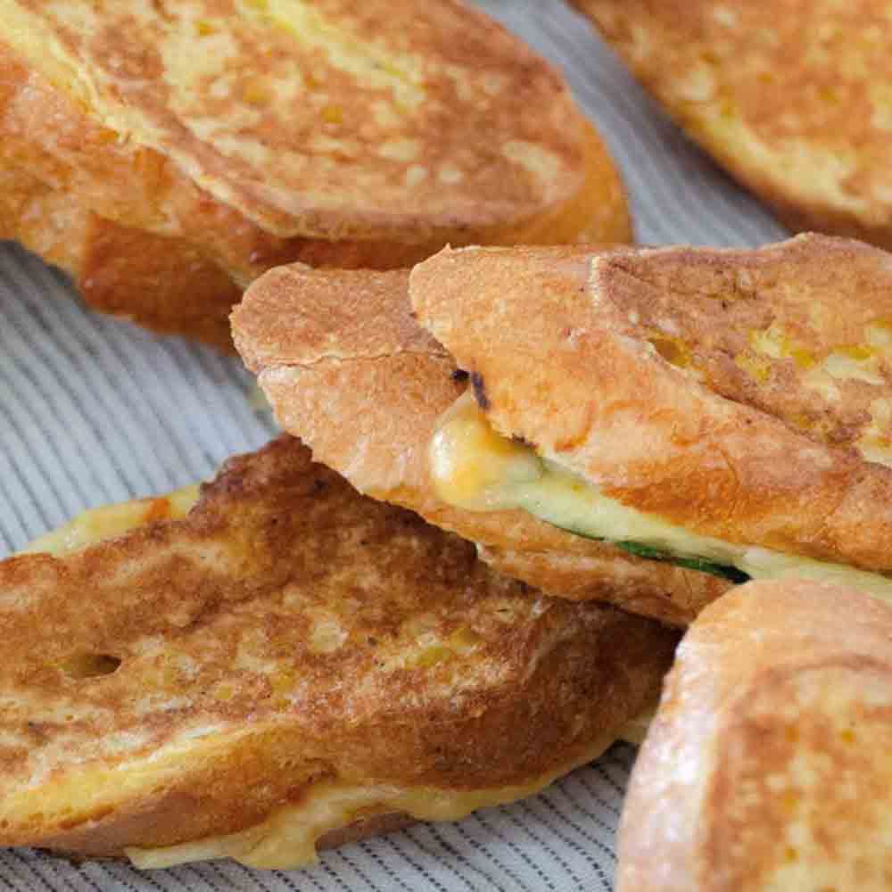 Croque Monsieur, Ham,  Melted Cheese