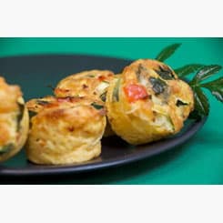 Pumpkin, Spinach, Feta Frittata