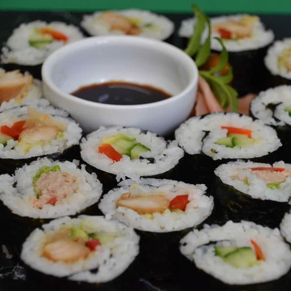 Sushi Selection Platter Box with Soy
